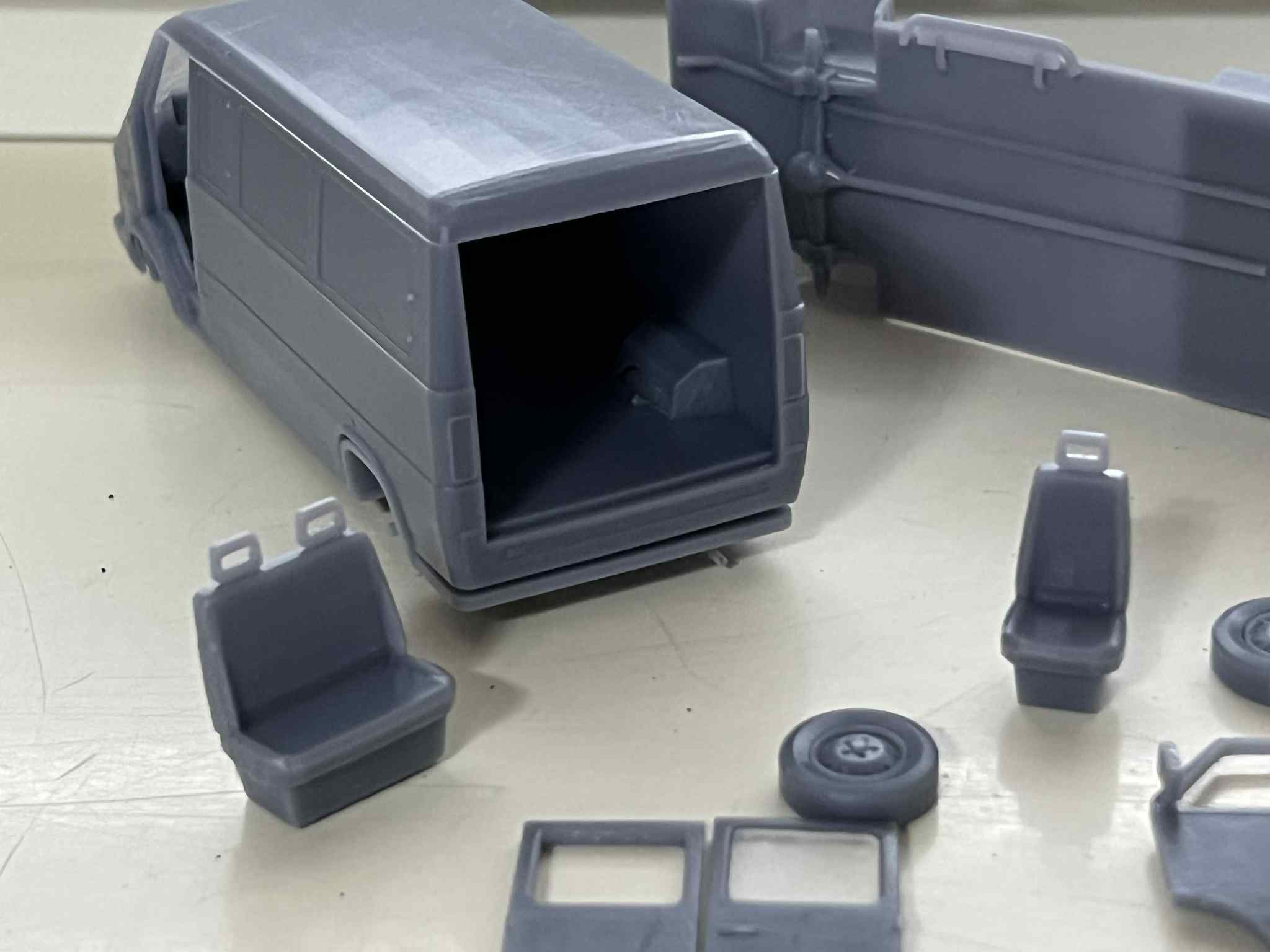Lublin 3 Blaszak Zestaw Do Samodzielnego Montażu (1:43) Model Żywiczny - obrazek 4