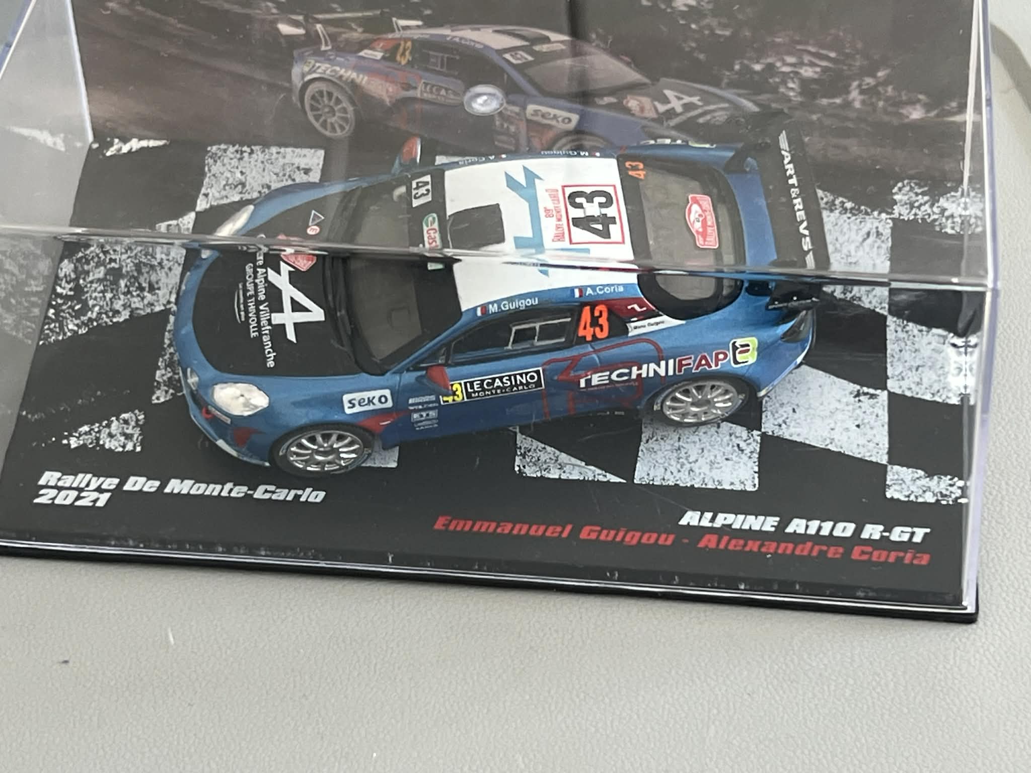 Alpine A110 R-GT WRC (1:43) DeAgostini Auta Rajdowe - obrazek 3