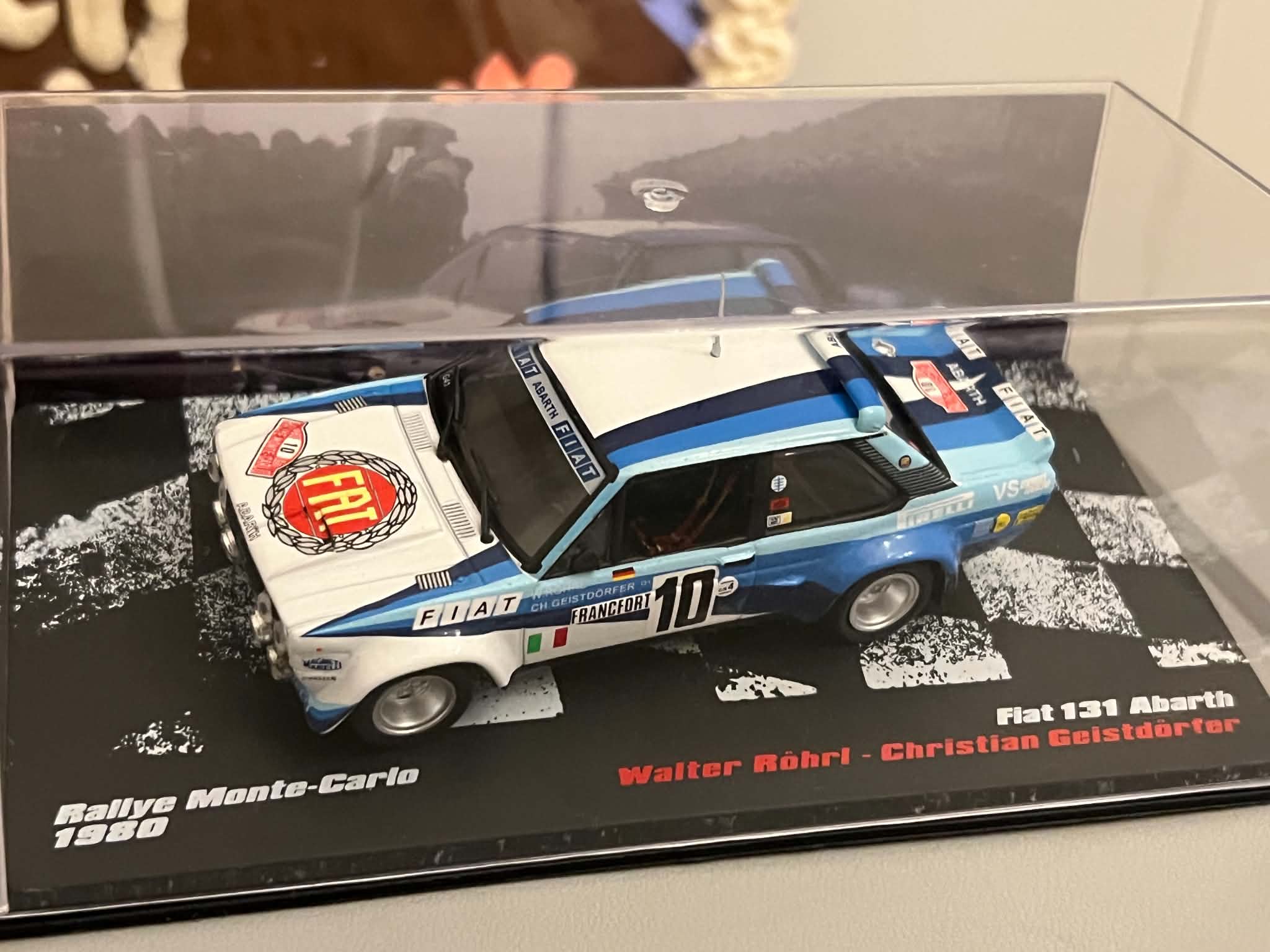 Fiat 131 Abarth (1:43) DeAgostini Auta Rajdowe