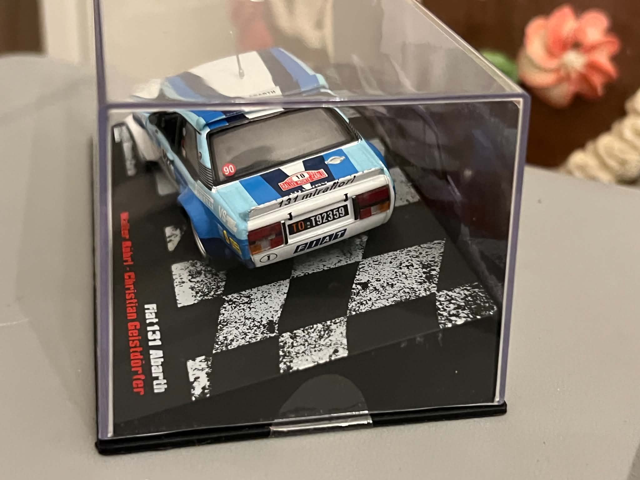 Fiat 131 Abarth (1:43) DeAgostini Auta Rajdowe - obrazek 4